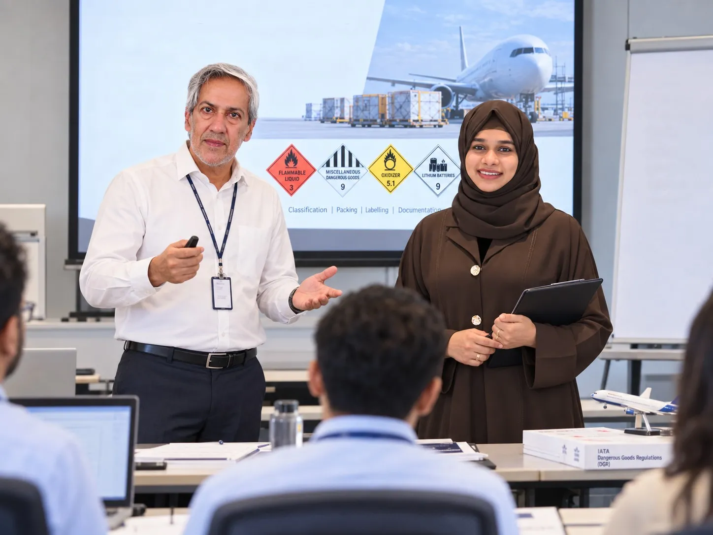 Dangerous Goods Training Instructor training at DGR Aviation, Dubai