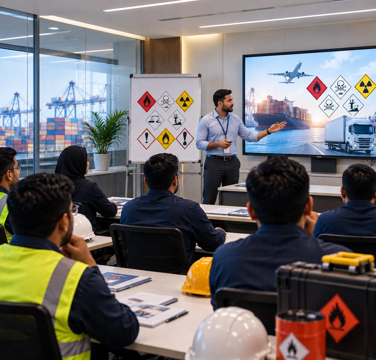 Recurrent dangerous goods training before a certificate lapses