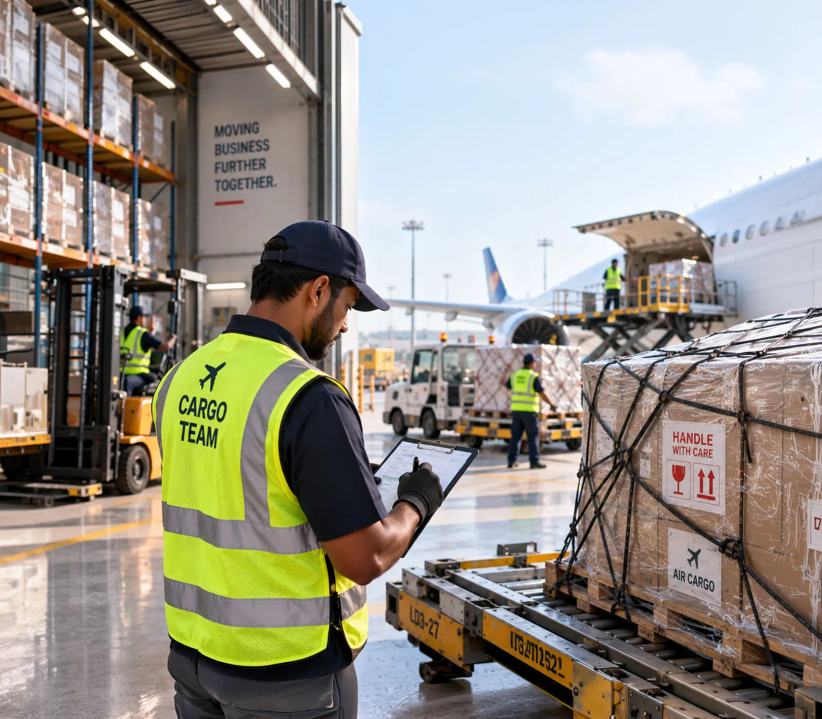 Warehouse team trained as a dangerous goods course bundle