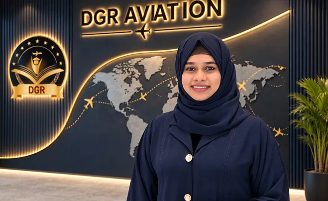 Dilja D.S, GCAA-approved dangerous goods training instructor at DGR Aviation, Dubai